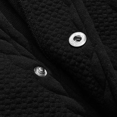 Men's Casual Single Breasted Cardigan Baseball Jacket