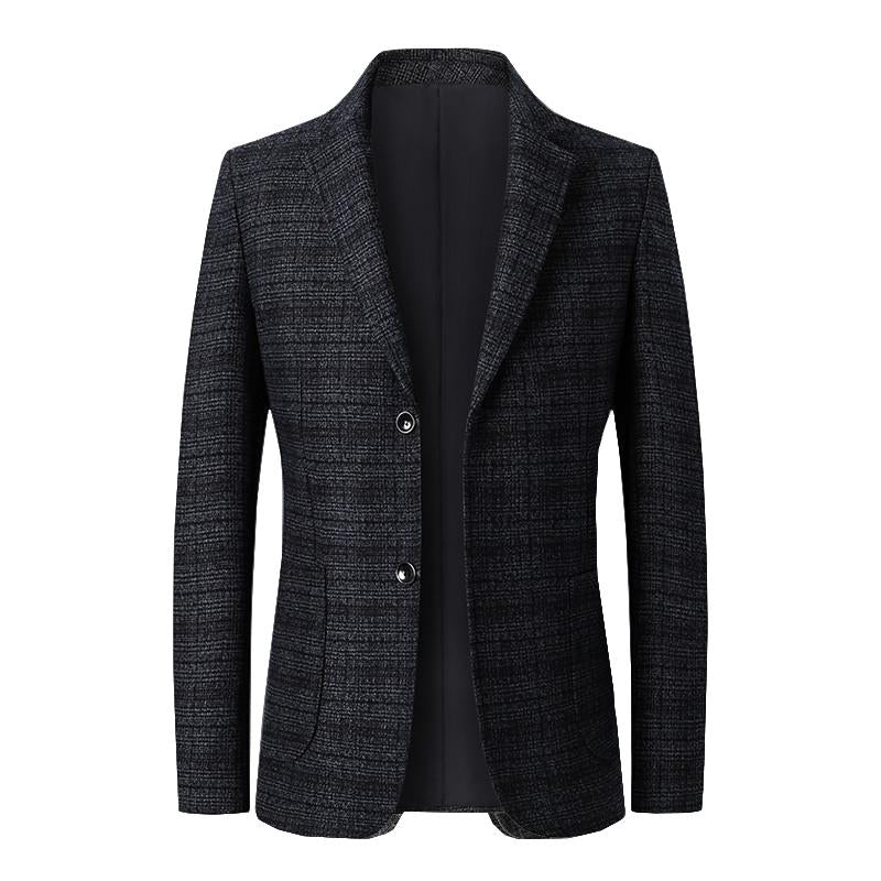 Casual Slim Check Blazer