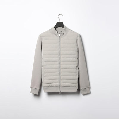 Men's Solid Color Stand Collar Short Thin Down Jacket
