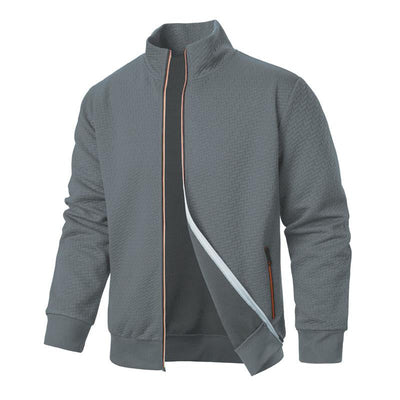 Mens Vintage Herringbone Single Breasted Jacket