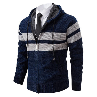 Men's Vintage Thickened Hooded Jacket