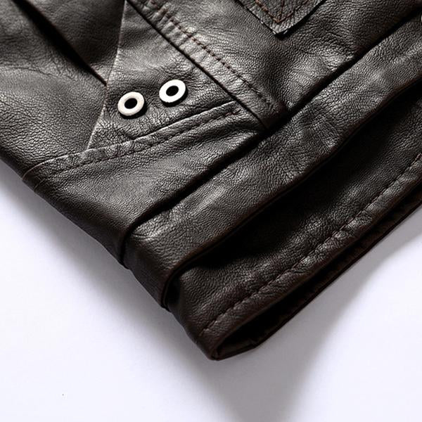 MEN'S STAND COLLAR FLEECE JACKET