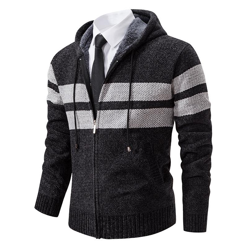 Men's Vintage Thickened Hooded Jacket