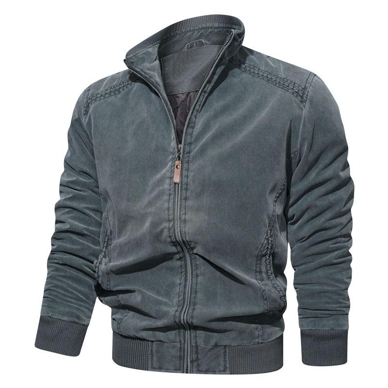 Men's Casual Stand Collar Jacket