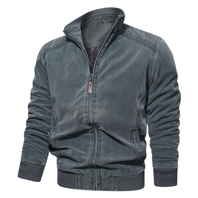 Men's Casual Stand Collar Jacket