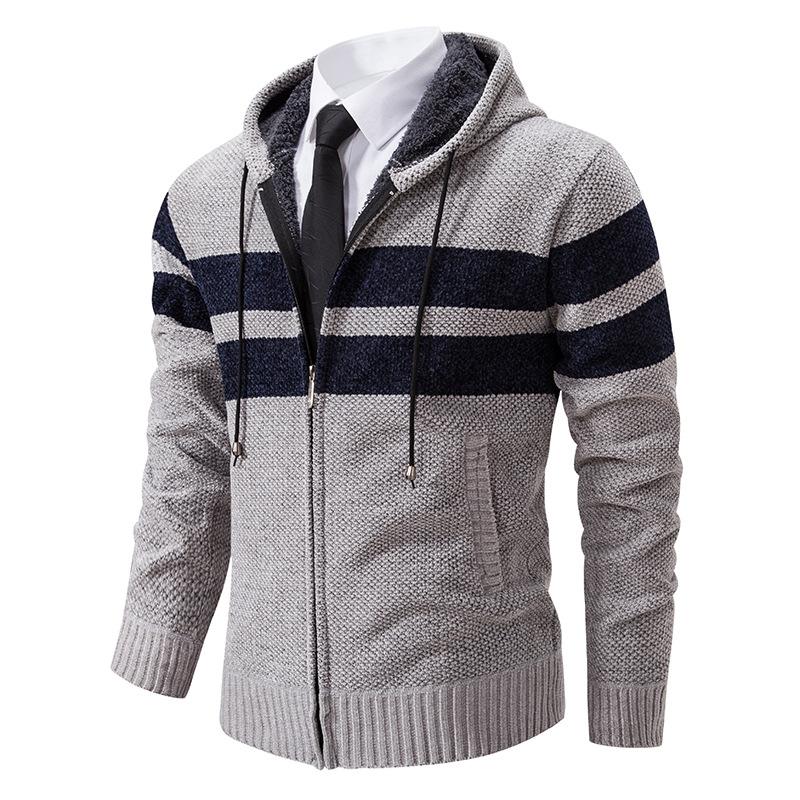 Men's Vintage Thickened Hooded Jacket