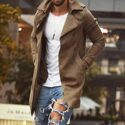Men's Long Sleeve Vintage Jacket