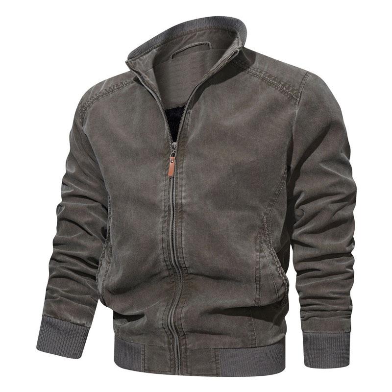 Men's Casual Stand Collar Jacket