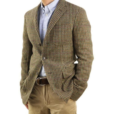 Blended Single-breasted Blazer