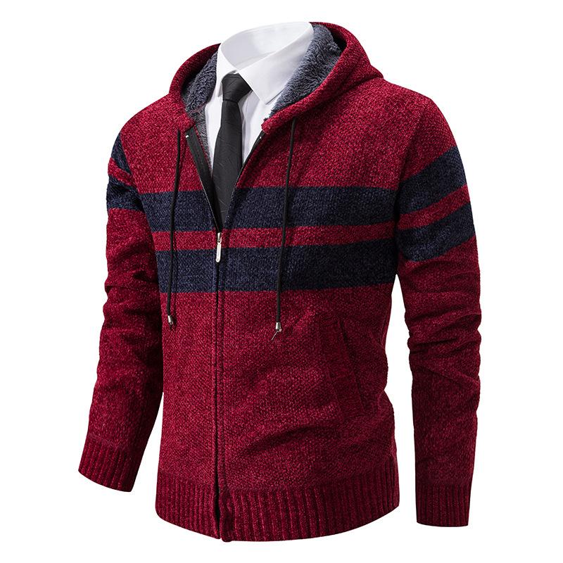 Men's Vintage Thickened Hooded Jacket