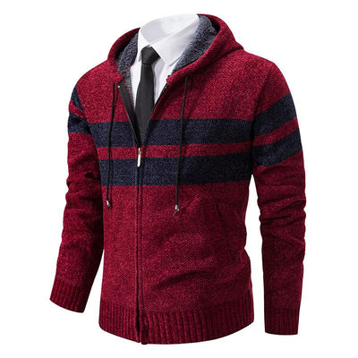 Men's Vintage Thickened Hooded Jacket