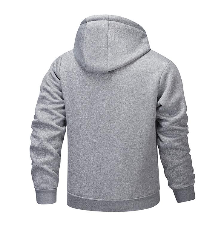Men's Sherpa Thickened Hooded Jacket