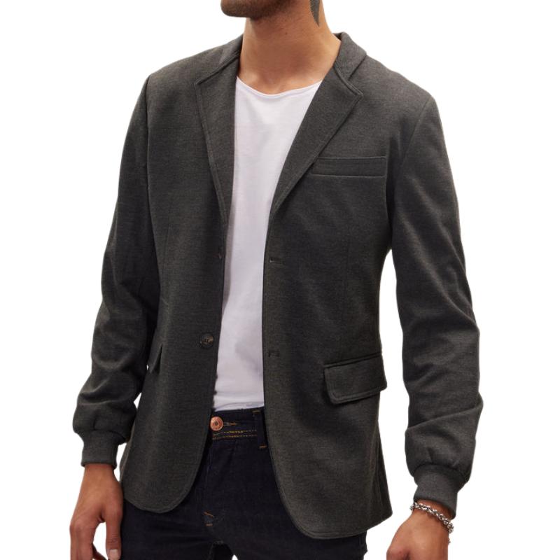Casual Thin Lapel Two-button Blazer