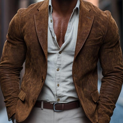 Vintage Suede Blazer
