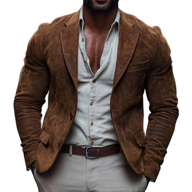 Vintage Suede Blazer