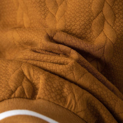 Men's Classic Casual Autumn And Winter Button Jacquard Baseball Jacket