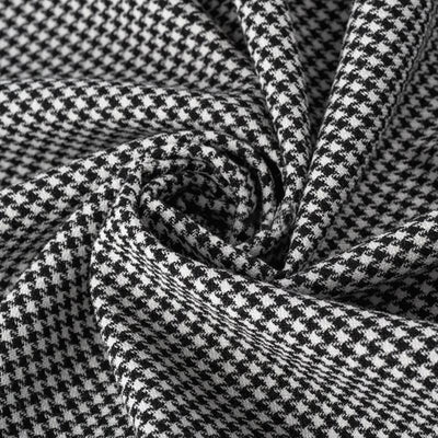 Vintage Houndstooth Lapel Double Breasted Blazer