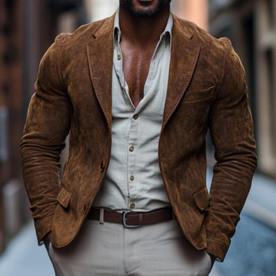 Vintage Suede Blazer