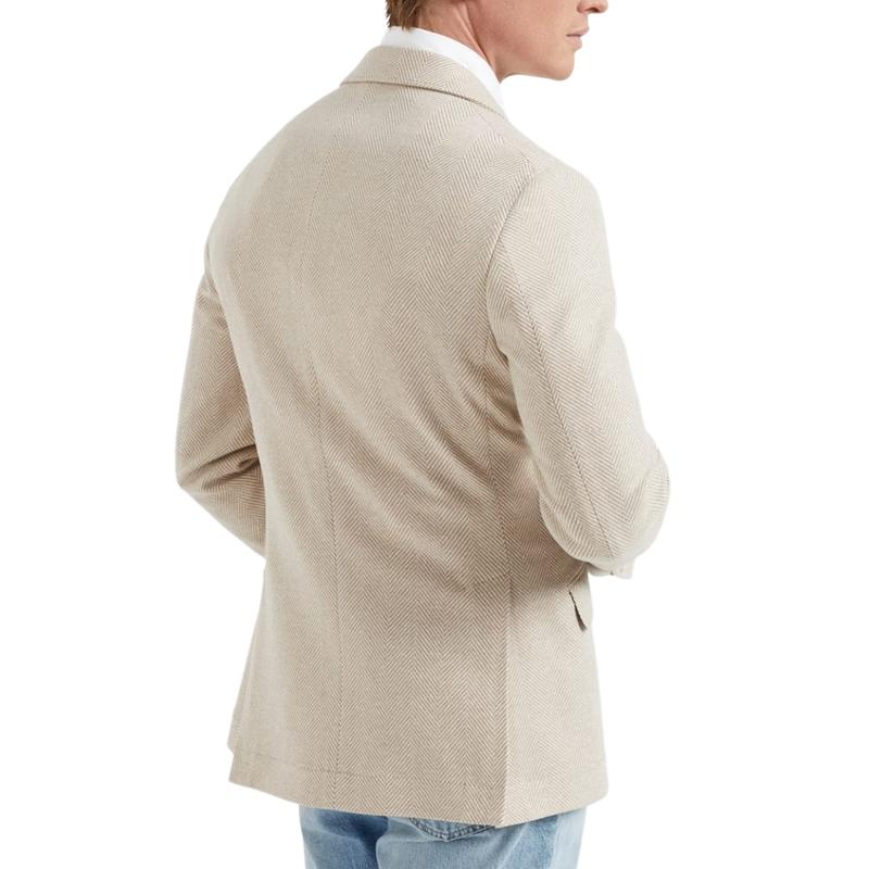 Versatile Herringbone Blazer