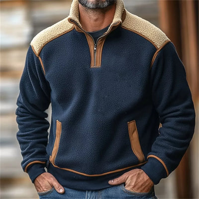 Luther™ - Retro Quartz Zipper Pullover